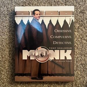 Monk Season Four Blu ray / Kino Lorber BRAND NEW